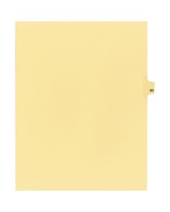 Onglets juridique  Indiv Lettre 60 Coupe 25 C-Chamois