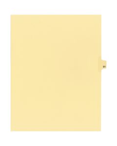 Onglets juridique  Indiv Lettre 61 Coupe 25 C-Chamois