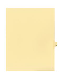 Onglets juridique  Indiv Lettre 65 Coupe 25 C-Chamois