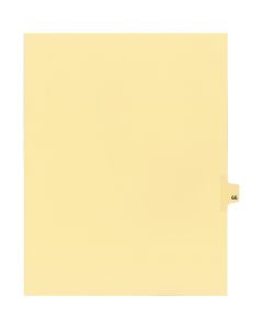 Onglets juridique  Indiv Lettre 66 Coupe 25 C-Chamois