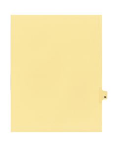 Onglets juridique  Indiv Lettre 68 Coupe 25 C-Chamois