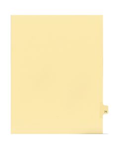 Onglets juridique  Indiv Lettre 71 Coupe 25 C-Chamois