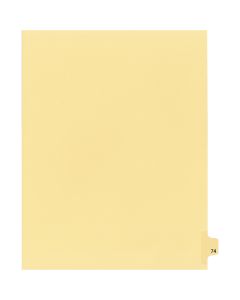 Onglets juridique  Indiv Lettre 74 Coupe 25 C-Chamois