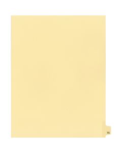 Onglets juridique  Indiv Lettre 75 Coupe 25 C-Chamois