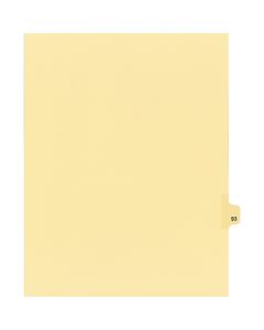 Onglets juridique  Indiv Lettre 93 Coupe 25 C-Chamois