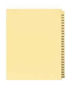 Onglets juridique Jeux Lettre 976-1000 Coupe25 Chamois