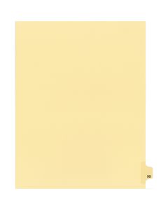 Onglets juridique Indiv Lettre 99 Coupe 25 C-Chamois
