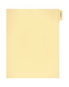 Onglets juridique Indiv "INDEX" Coupe 25 C-Chamois
