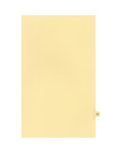 Onglets juridique Indiv Légal 21 Coupe 25 C-Chamois