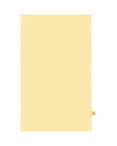 Onglets juridique Indiv Légal 22 Coupe 25 C-Chamois