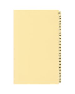 Onglets juridique Jeux Légal 226-250 Coupe 25 Chamois