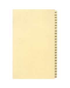 Onglets juridique Jeux Légal 251-275 Coupe 25 Chamois