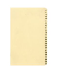 Onglets juridique Jeux Légal 276-300 Coupe 25 Chamois