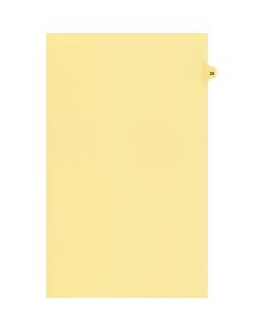 Onglets juridique Indiv Légal 29 Coupe 25 C-Chamois