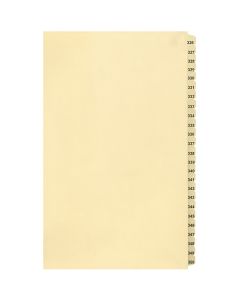 Onglets juridique Jeux Légal 326-350 Coupe 25 Chamois