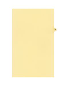 Onglets juridique Indiv Légal 33 Coupe 25 C-Chamois