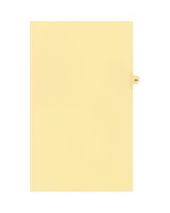 Onglets juridique Indiv Légal 34 Coupe 25 C-Chamois