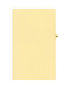 Onglets juridique Indiv Légal 35 Coupe 25 C-Chamois