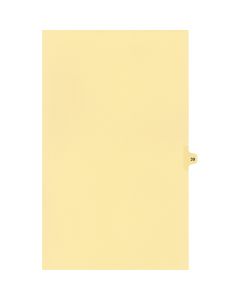 Onglets juridique Indiv Légal 39 Coupe 25 C-Chamois