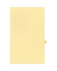 Onglets juridique Indiv Légal 41 Coupe 25 C-Chamois