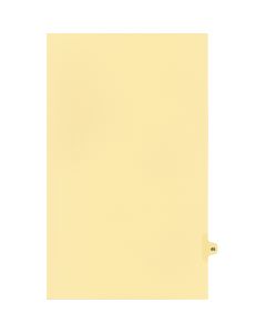 Onglets juridique Indiv Légal 46 Coupe 25 C-Chamois