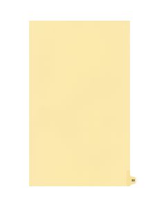 Onglets juridique Indiv Légal 50 Coupe 25 C-Chamois