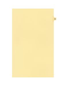 Onglets juridique Indiv Légal 54 Coupe 25 C-Chamois