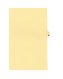 Onglets juridique Indiv Légal "K" Coupe 25 C-Chamois