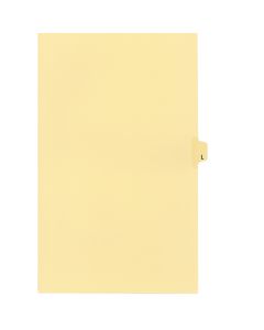 Onglets juridique Indiv Légal "L" Coupe 25 C-Chamois