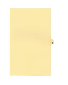 Onglets juridique Indiv Légal "M" Coupe 25 C-Chamois