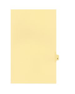 Onglets juridique Indiv Légal "P" Coupe 25 C-Chamois