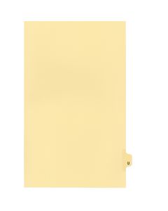 Onglets juridique Indiv Légal "U" Coupe 25 C-Chamois