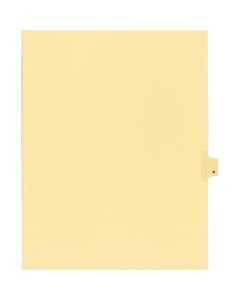 Onglets juridique Indiv Lettre "N" Coupe 25 C-Chamois