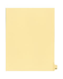 Onglets juridique Indiv Lettre"XYZ" Coupe 25 C-Chamois