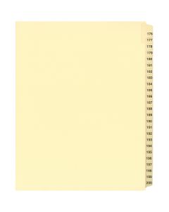 Onglets juridique Jeux  Lettre 176-200 Coupe 25 Ivoire