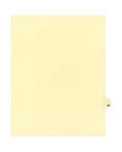 Litigation Tab Dividers Ivory #44
