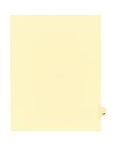 Litigation Tab Dividers Ivory #47