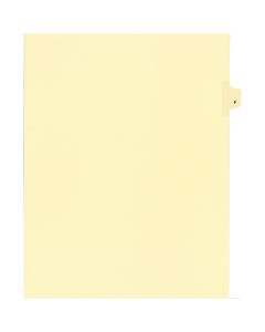 Onglets jur. Individuels Lettre "F" Coupe de 25 Ivoire