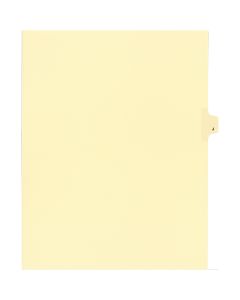 Onglets jur. Individuels Lettre "J" Coupe de 25 Ivoire
