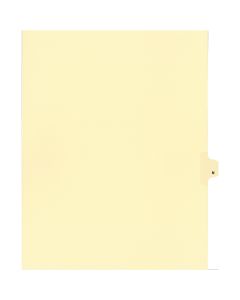 Onglets jur. Individuels Lettre "N" Coupe de 25 Ivoire