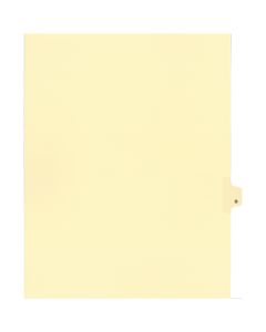 Onglets jur. Individuels Lettre "O" Coupe de 25 Ivoire