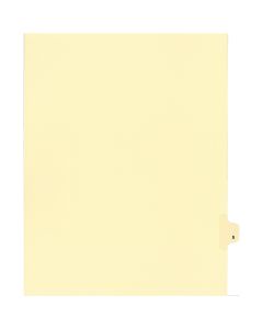 Onglets jur. Individuels Lettre "S" Coupe de 25 Ivoire