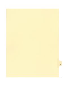 Onglets jur. Individuels Lettre "T" Coupe de 25 Ivoire