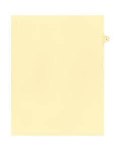 Alberta Manila Litigation Tab Dividers #5
