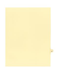 Alberta Manila Litigation Tab Dividers #119