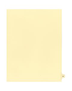 Alberta Manila Litigation Tab Dividers #124