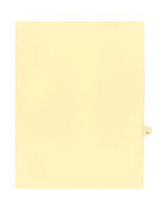 Alberta Manila Litigation Tab Dividers #17