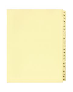Alberta Manila Litigation Tab Dividers #176-200