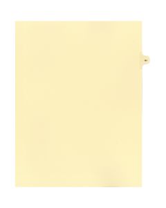 Alberta Manilla Litigation Tab Dividers #181