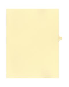 Alberta Manilla Litigation Tab Dividers #186